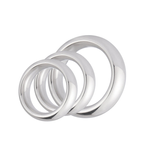 1PC Stainless Steel Metal Penis Ring