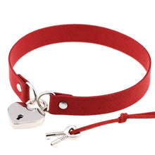 Load image into Gallery viewer, Pink Metal Lock Neck Collar