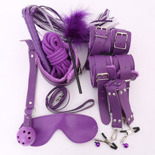 Load image into Gallery viewer, 10 Pcs PU Leather Sex Set