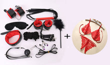 Load image into Gallery viewer, 11 Pcs Red BDSM Bondage Set