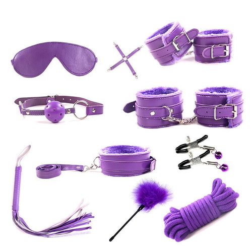 10Pcs Purple Set