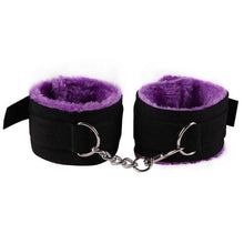 Load image into Gallery viewer, Black-Red Sex Handcuffs
