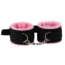 Load image into Gallery viewer, Black-Red Sex Handcuffs