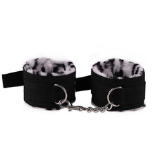Load image into Gallery viewer, Black-Red Sex Handcuffs