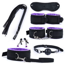 Load image into Gallery viewer, 25Pcs Purple BDSM Bondage Set