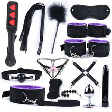Load image into Gallery viewer, 25Pcs Purple BDSM Bondage Set
