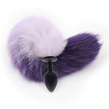 Load image into Gallery viewer, Silicon Faux Fox Tail Anal Plug