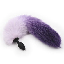 Load image into Gallery viewer, Silicon Faux Fox Tail Anal Plug