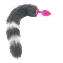 Load image into Gallery viewer, Stainless Steel Anal Plug Fox Tail