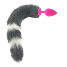 Load image into Gallery viewer, Stainless Steel Anal Plug Fox Tail