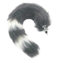 Load image into Gallery viewer, Stainless Steel Anal Plug Fox Tail