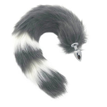 Load image into Gallery viewer, Stainless Steel Anal Plug Fox Tail