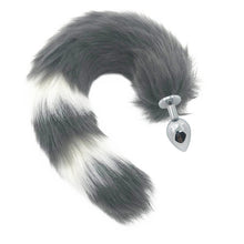 Load image into Gallery viewer, Stainless Steel Anal Plug Fox Tail