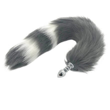 Load image into Gallery viewer, Stainless Steel Anal Plug Fox Tail
