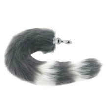 Load image into Gallery viewer, Stainless Steel Anal Plug Fox Tail