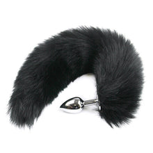 Load image into Gallery viewer, Red Metal Feather Anal Toy